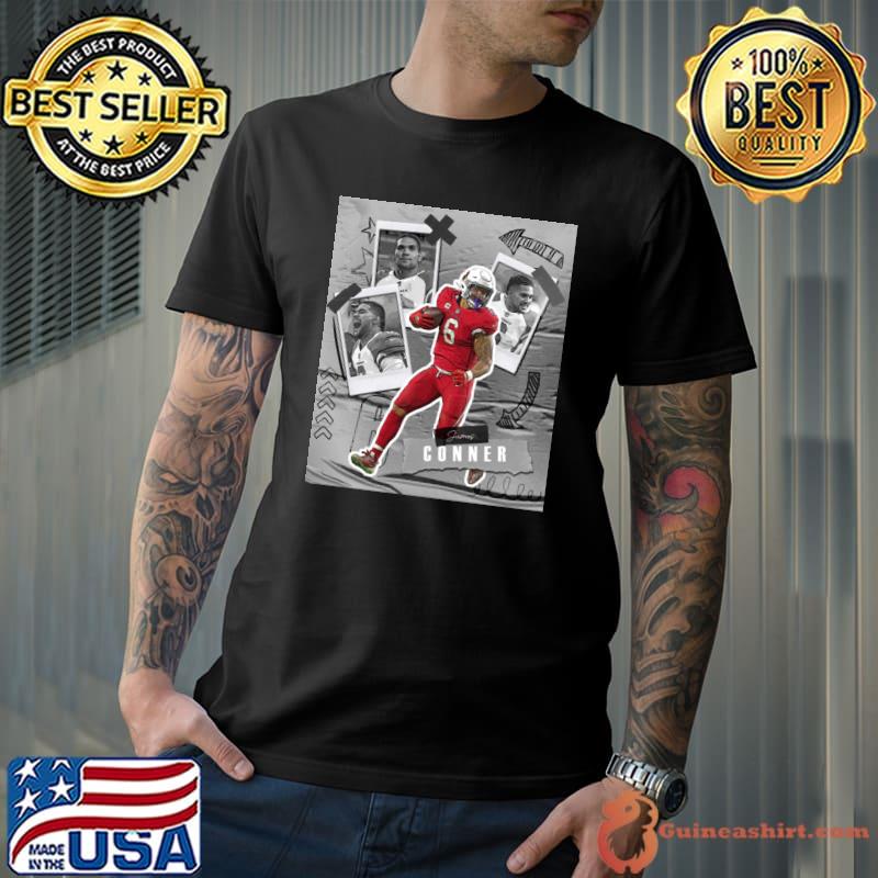 James Conner Football Paper Poster Cardinals 5 T-Shirt - Guineashirt  Premium ™ LLC