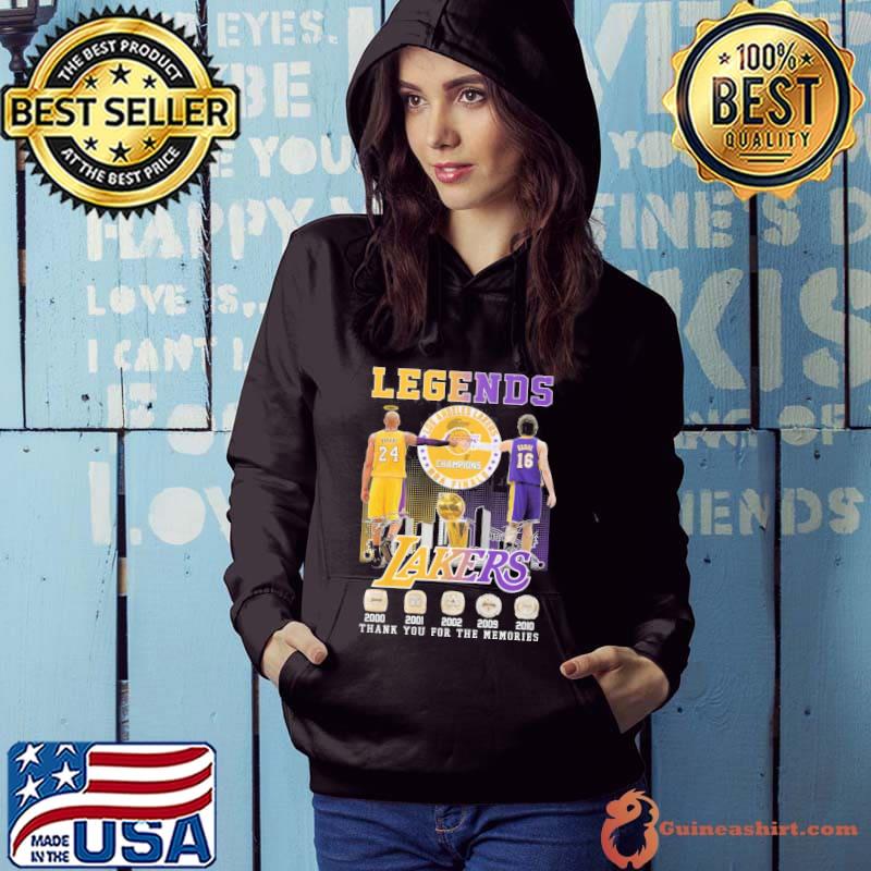 Los Angeles Lakers 2020 NBA Champions basketball signatures shirt, hoodie,  sweater, long sleeve and tank top