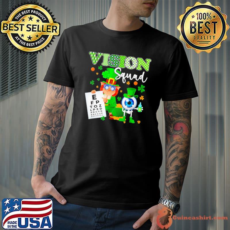 Leprechaun vision squad St.Patrick's day shirt