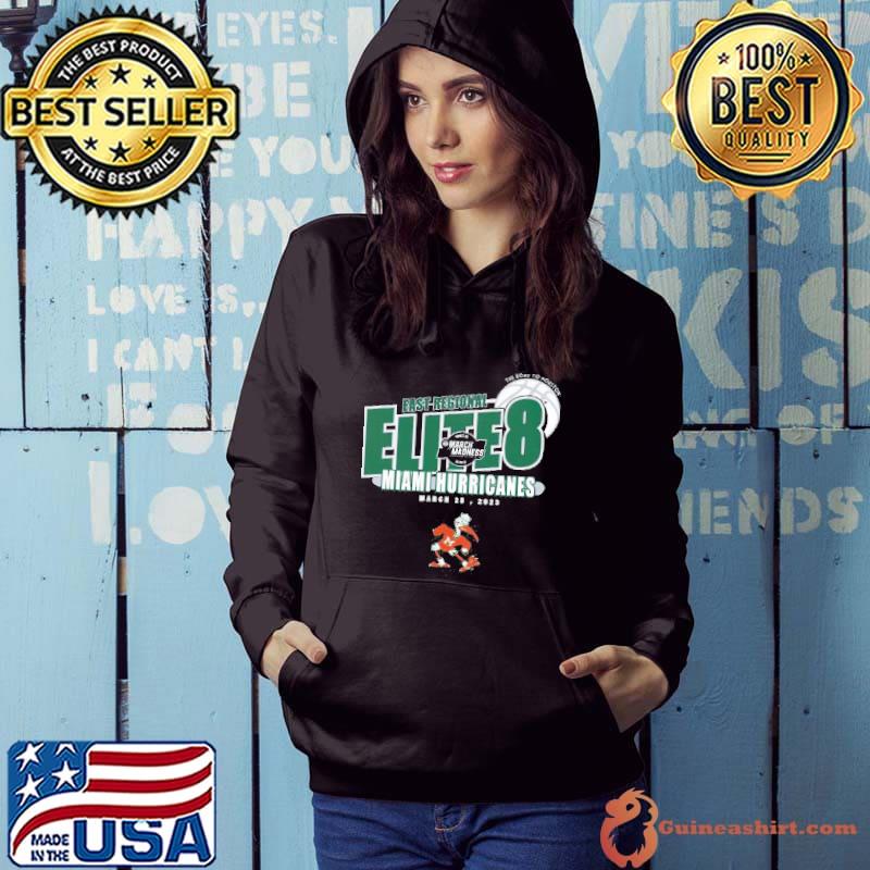 Miami Hurricanes March 25, 2023 Elite 8 East Regional s Hoodie