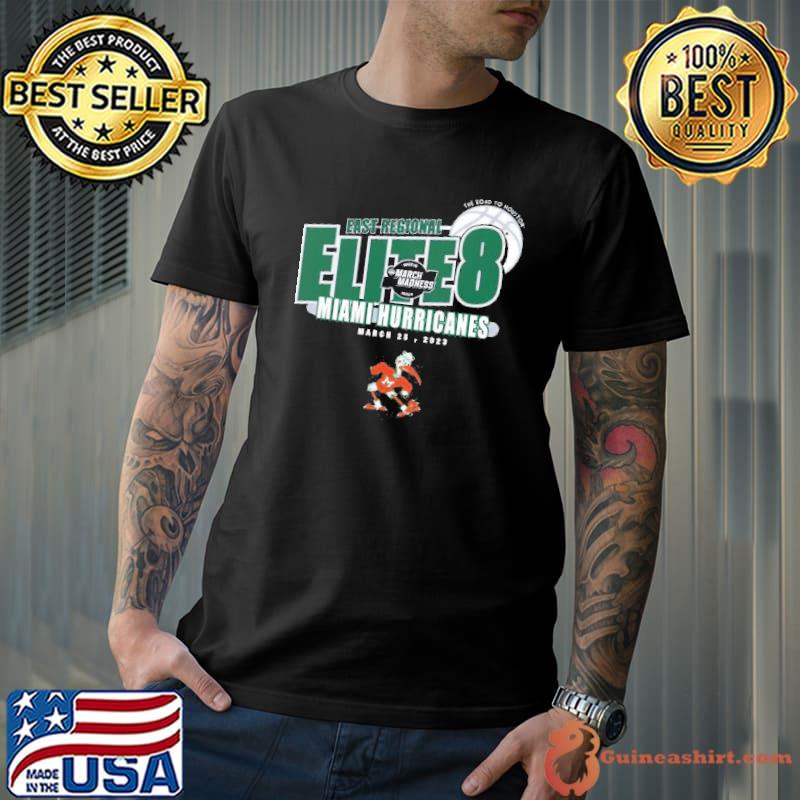 Miami Hurricanes March 25, 2023 Elite 8 East Regional shirt