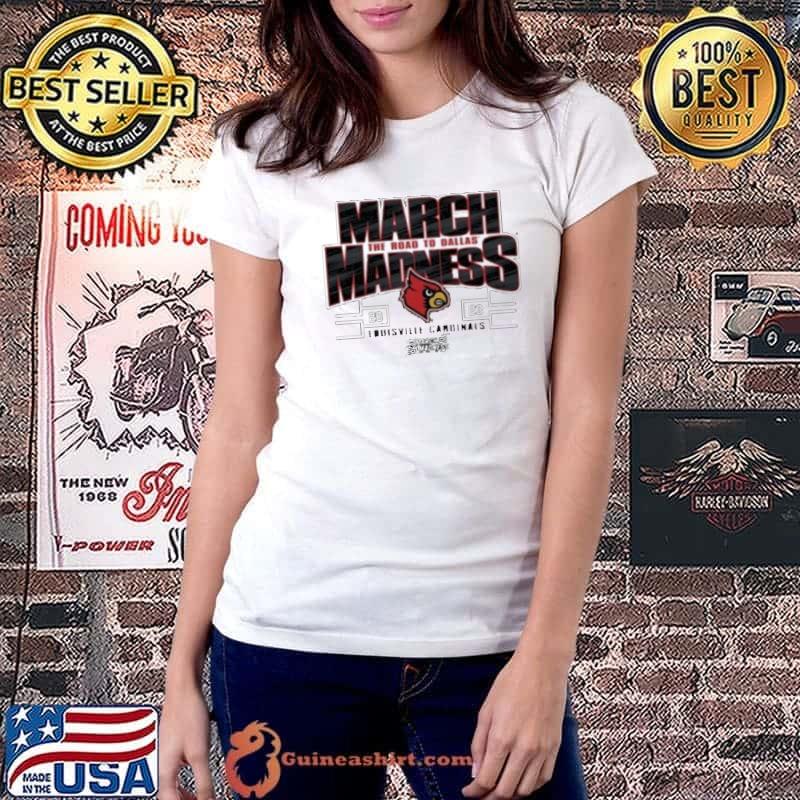 NCAA Women’s Basketball March Madness Louisville Cardinals Red 2023 Shirt