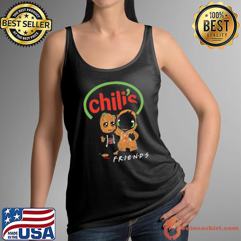 Official groot toothless friends Chili's s Tank Top