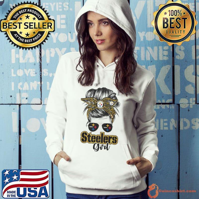 Original pittsburgh Steelers girl glass s Hoodie