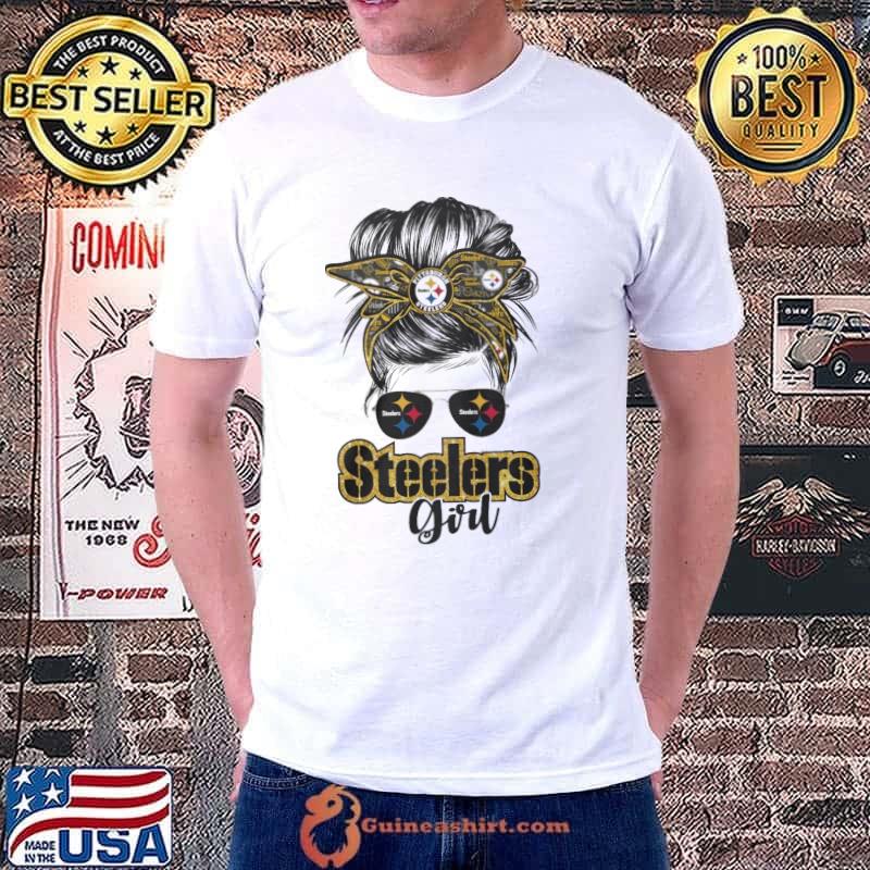 Original pittsburgh Steelers girl glass s Unisex