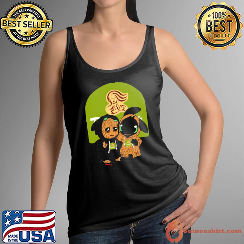 Panera bread groot and toothless s Tank Top