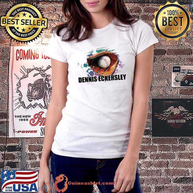 Retro Proud Player Name Dennis Eckersley Baseball T-Shirt