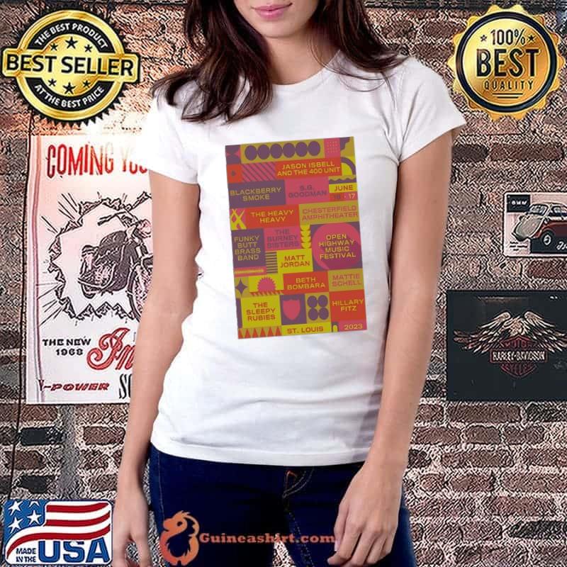 S.G. Goodman 2023 Open Highway Music Festival Poster shirt