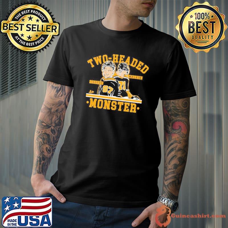 Sidney Crosby & Evgeni Malkin Two-Geaded Monster 87 71 Shirt