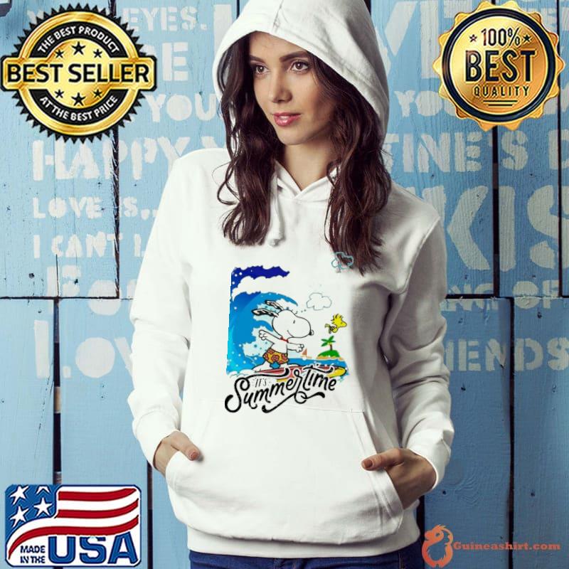 Snoopy and woodstocks it's summertime wallpaper s Hoodie