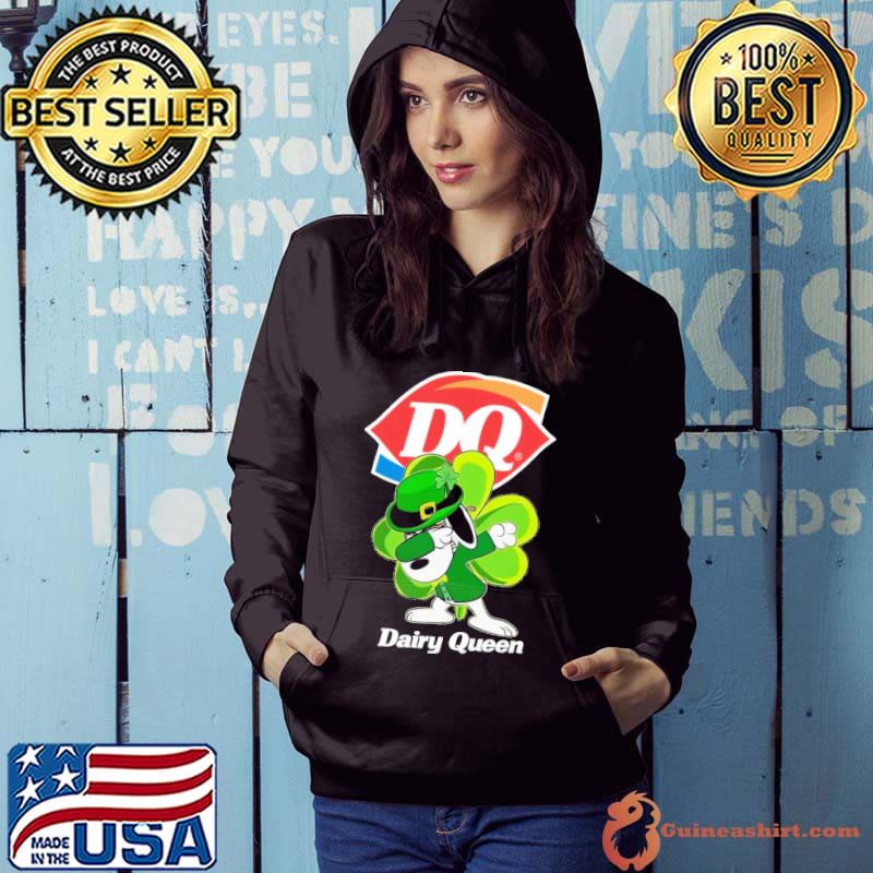 Snoopy dabbing Dairy Queen St.Patrick's day s Hoodie