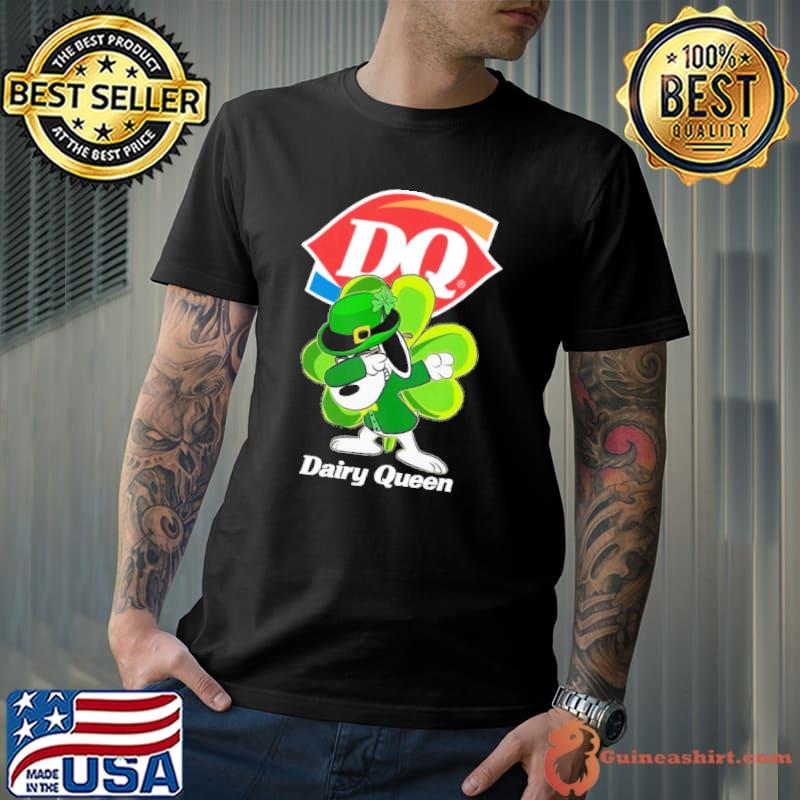 Snoopy dabbing Dairy Queen St.Patrick's day shirt