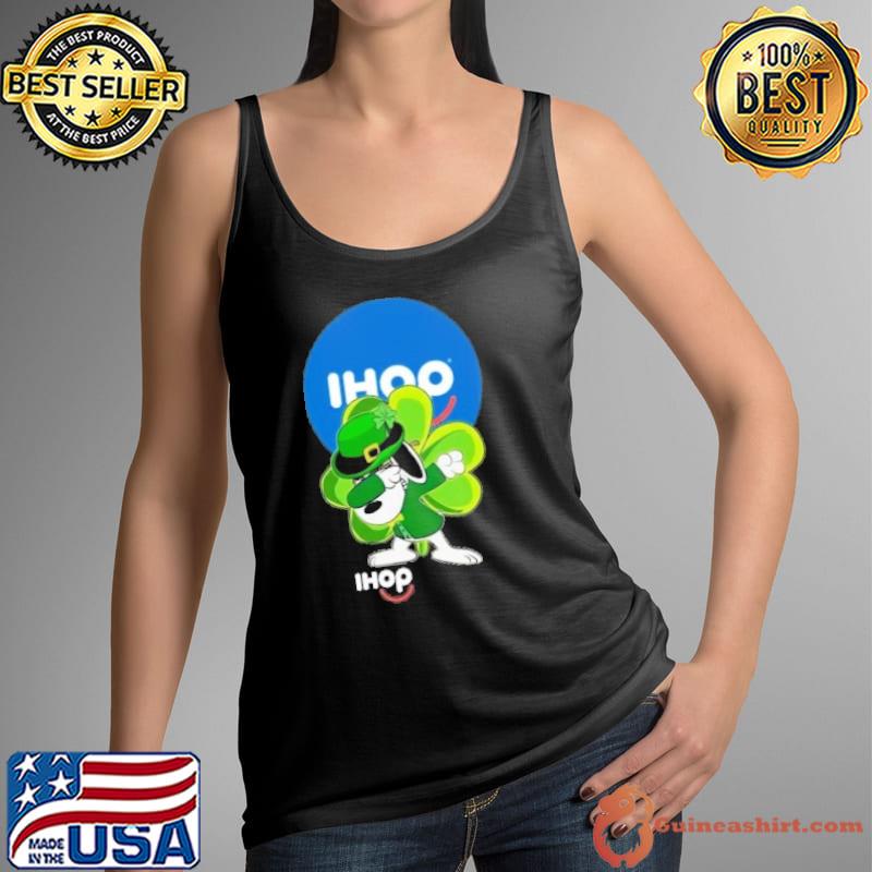 Snoopy dabbing Ihop St.Patrick's day s Tank Top