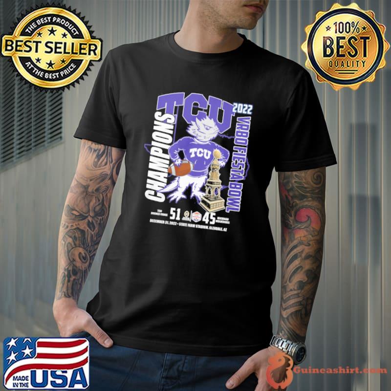 TCU champions 2022 Vrbo Fiesta Bowl Hormed frogs shirt