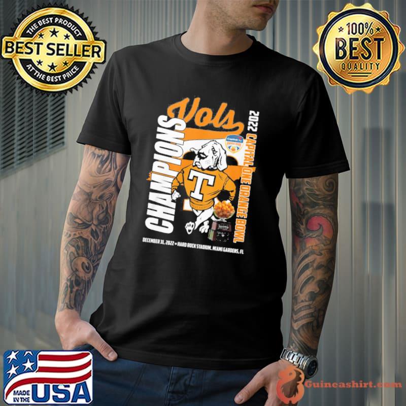 Vols champions 2022 capital one Orange Bowl December 31,2022 Hard rock stadium shirt