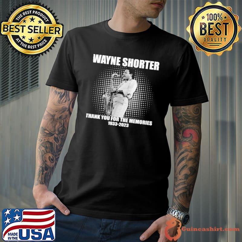 Wayne Shorter thank you for the memories 1933-2023 shirt