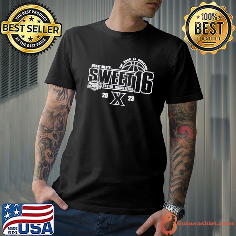 Xavier Musketeers 2023 NCAA Elite 8 The Road To Houston Shirt