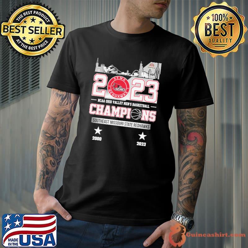 2023 Semo Redhawks NCAA Ohio Valley men's basketball champions Southeast Missouri state redhawks shirt