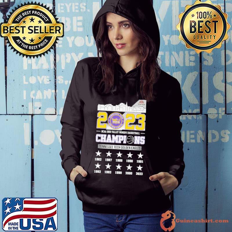 2023 Tennessee tech golden eagles NCAA Ohio valley women's basketball champions s Hoodie