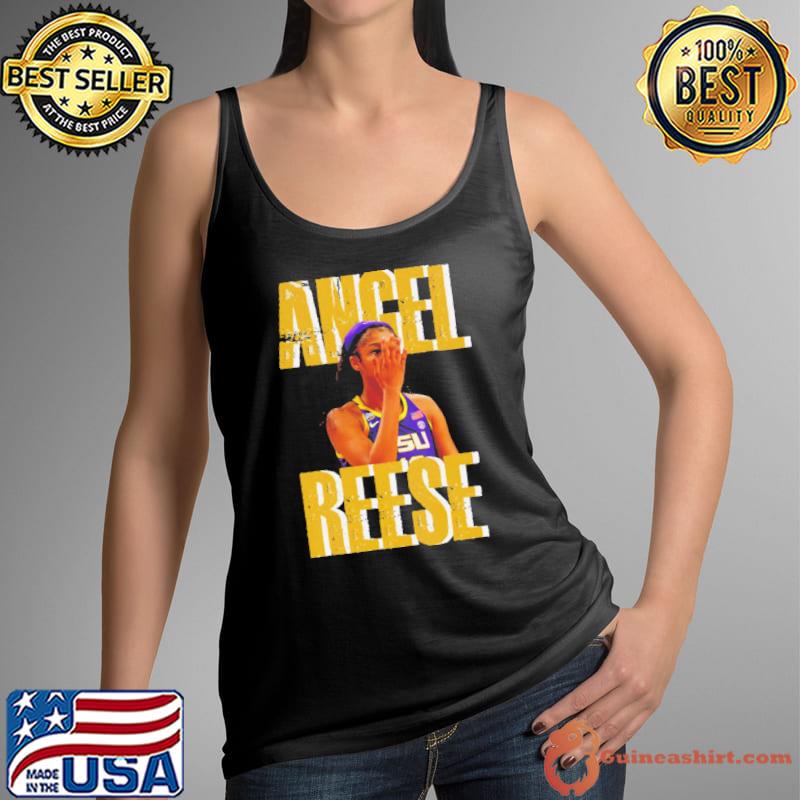 Angel Reese Can’t See Me Competitor LSU Tiger Women’s Basketball Shirt Tank Top