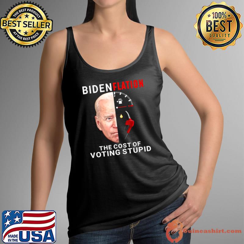 Bidenflation the cost of voting stupid joe biden harris T-Shirt