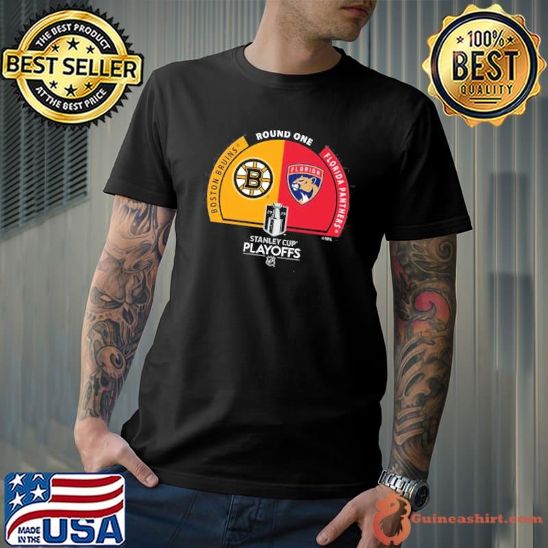 Boston Bruins round one Florida Panthers 2023 NHL playoffs matchup shirt