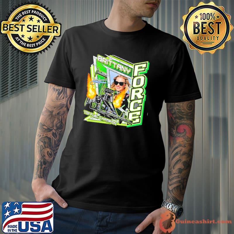 Brittany force top fuel champion signature shirt