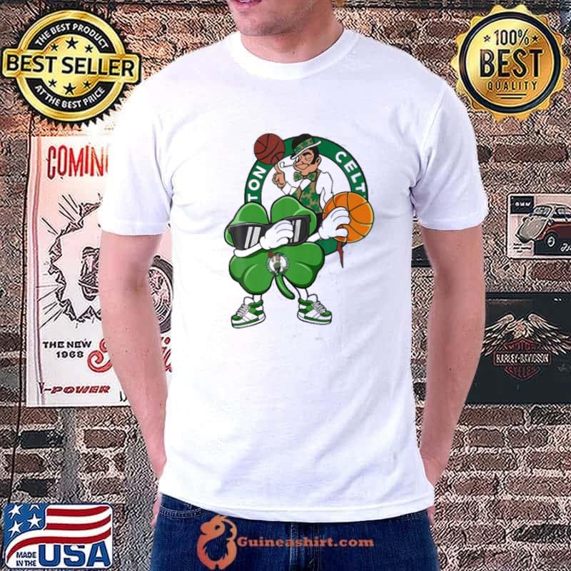 Dabbing Shamrock Boston Celtics Basketball sport s Unisex