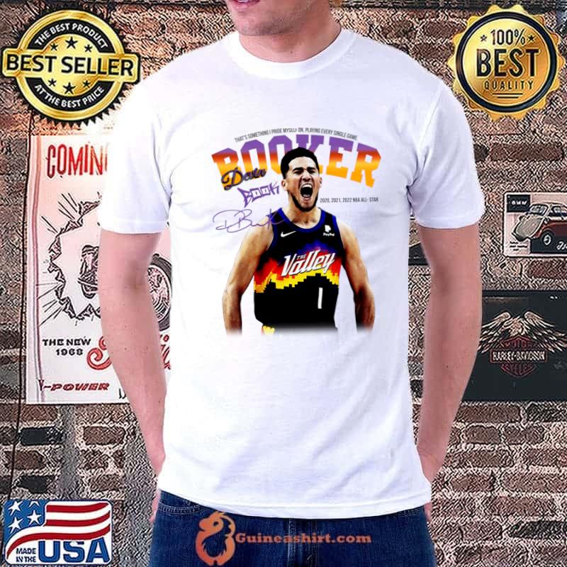 Devin Booker Signatures That's Something Pride Myself Vintage 90s Style T-Shirt Unisex