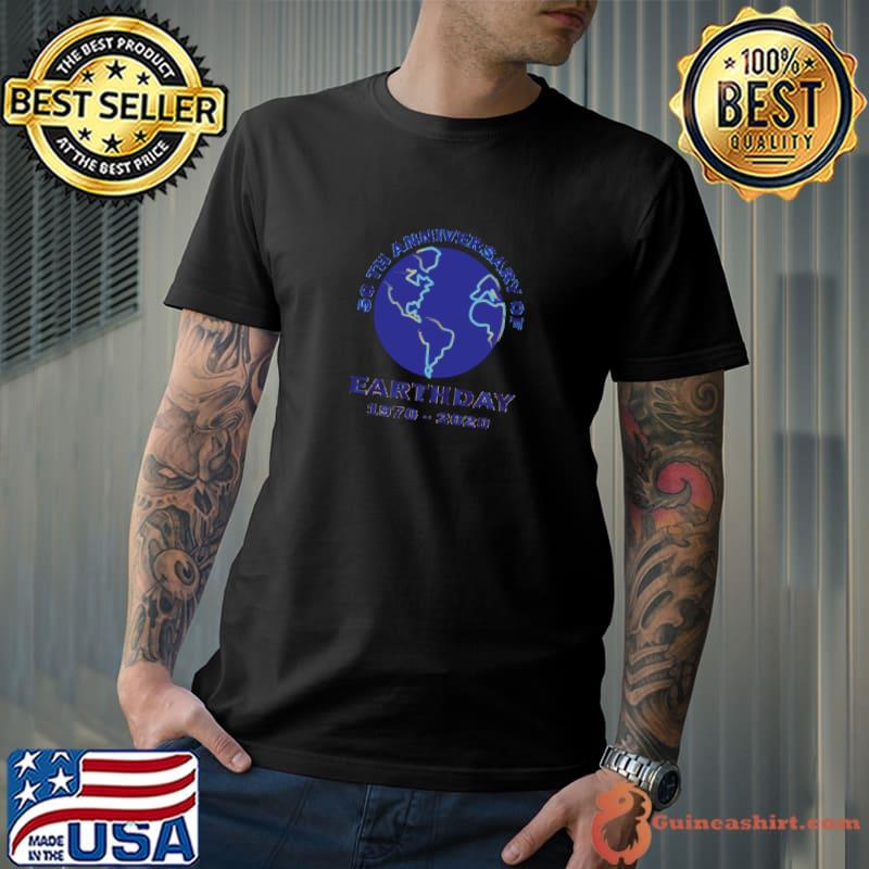 Earth Day 50th Anniversary 1970 2020 T-Shirt