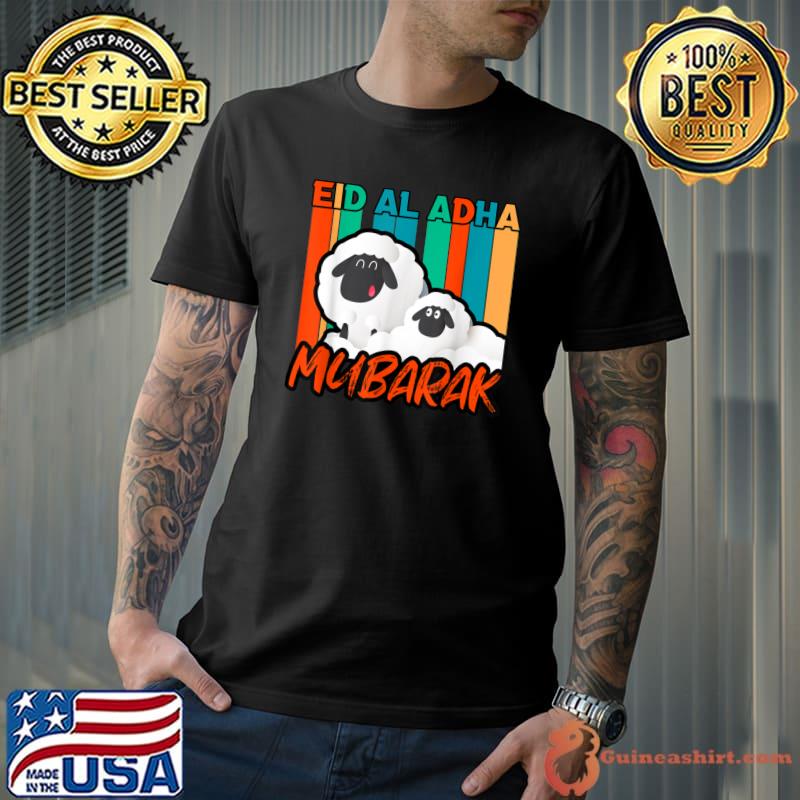 Eid al adha mubarak sheep for muslims happy eid vintage T-Shirt