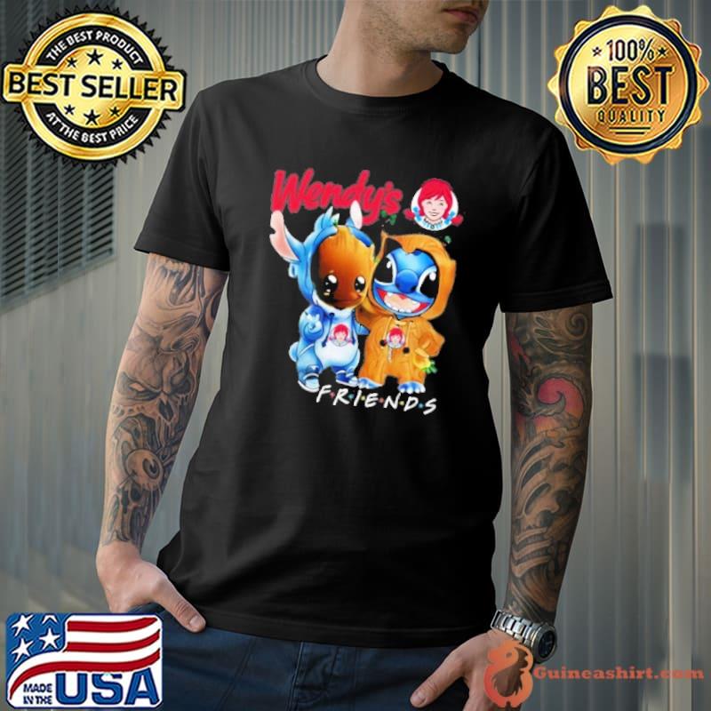 Groot and stitch wendy's friends shirt