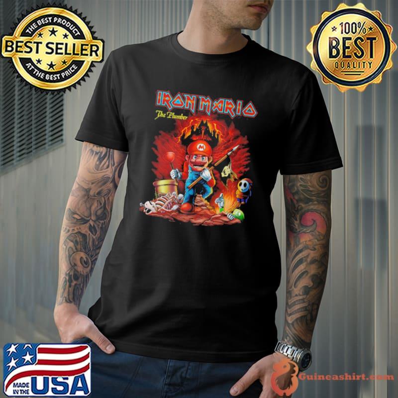 Iron Mario The Plumber shirt