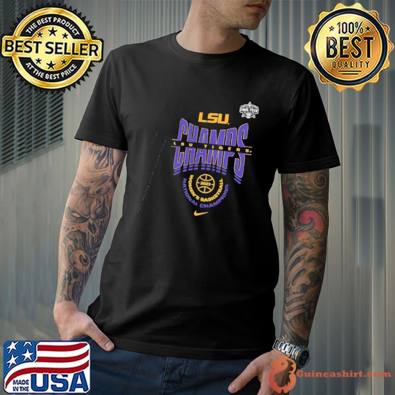Lsu Tigers 2023 Ncaa Womens Basketball National Champions Locker Room Final four shirt