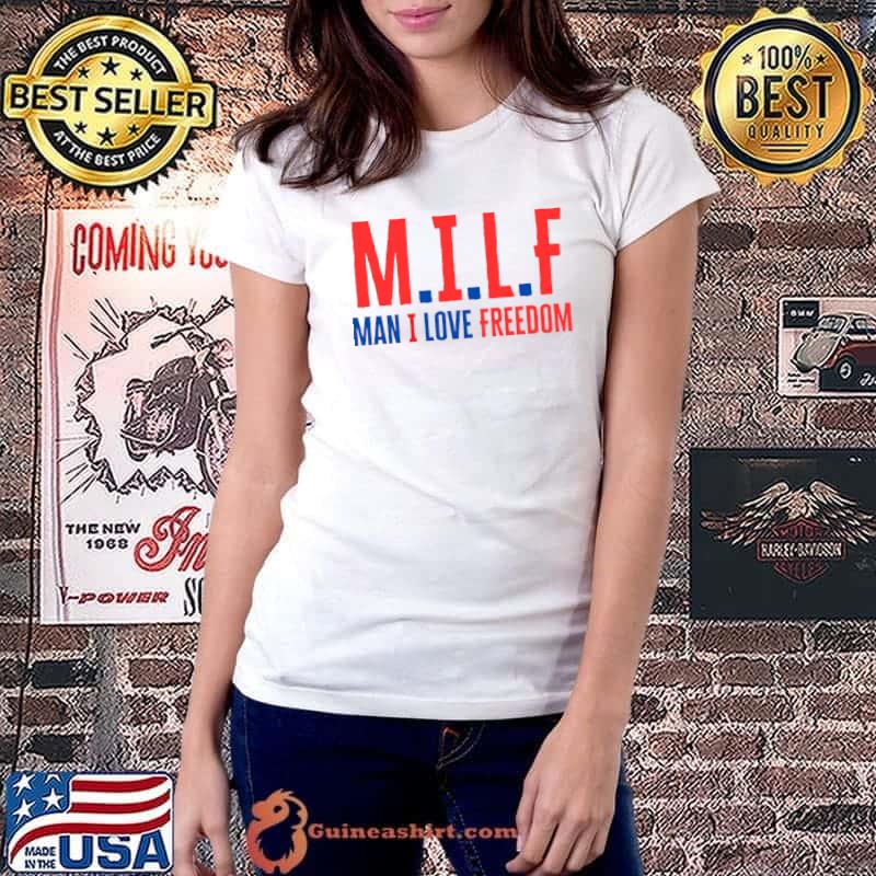 Man I Love Freedom Election 2024 T-Shirt Ladiestee