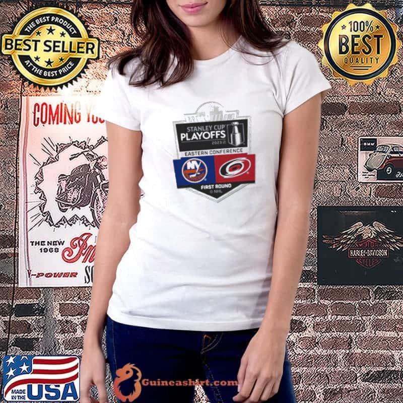 New York Islanders 2023 Playoffs Postseason matchup first round NHL shirt