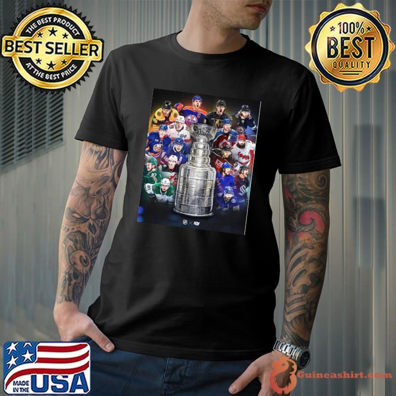 NHL Hockey All Team Supports 2023 Poster sport shirt