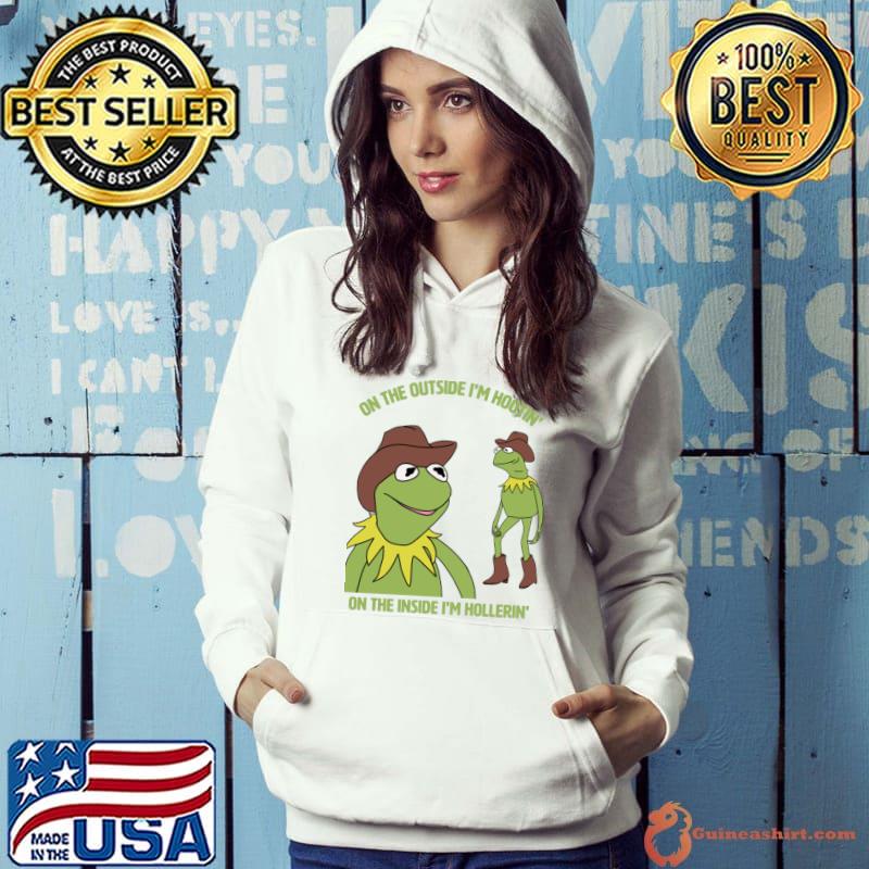 On the outside i'm hootin' on the inside i'm hollerin' T-Shirt Hoodie