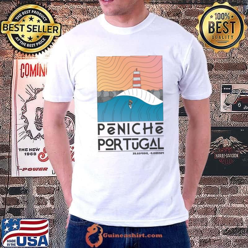 Peniche Portugal Retro Travel T-Shirt
