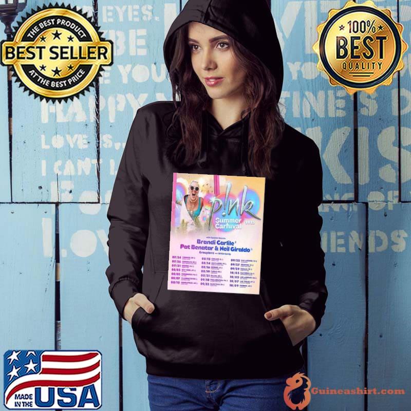 Pink summer carnival brandi carlile pat benatar and neil giraldo s Hoodie