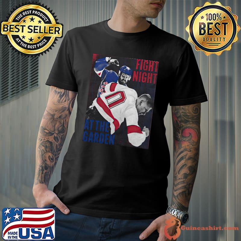 Rangers fight night at the garden sport shirt