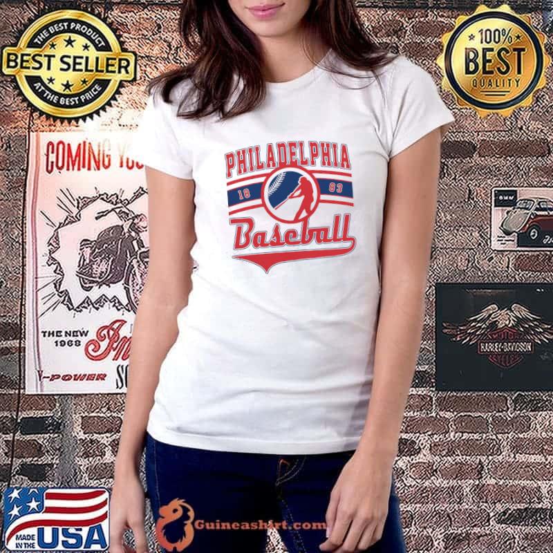 Retro Philadelphia Phillies With Baseball Est 1883 shirt