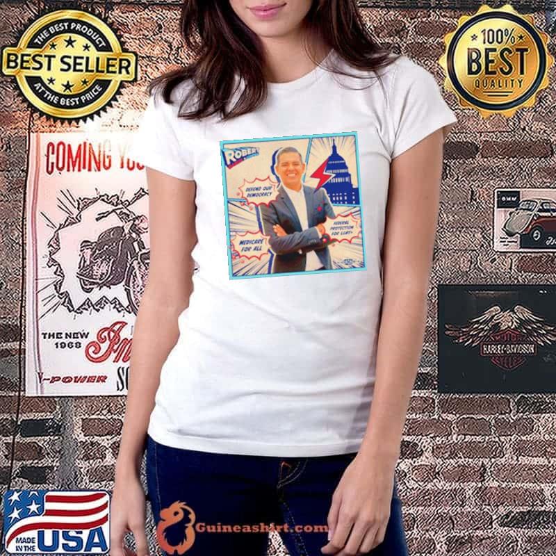 Robert Action Comic smile Shirt