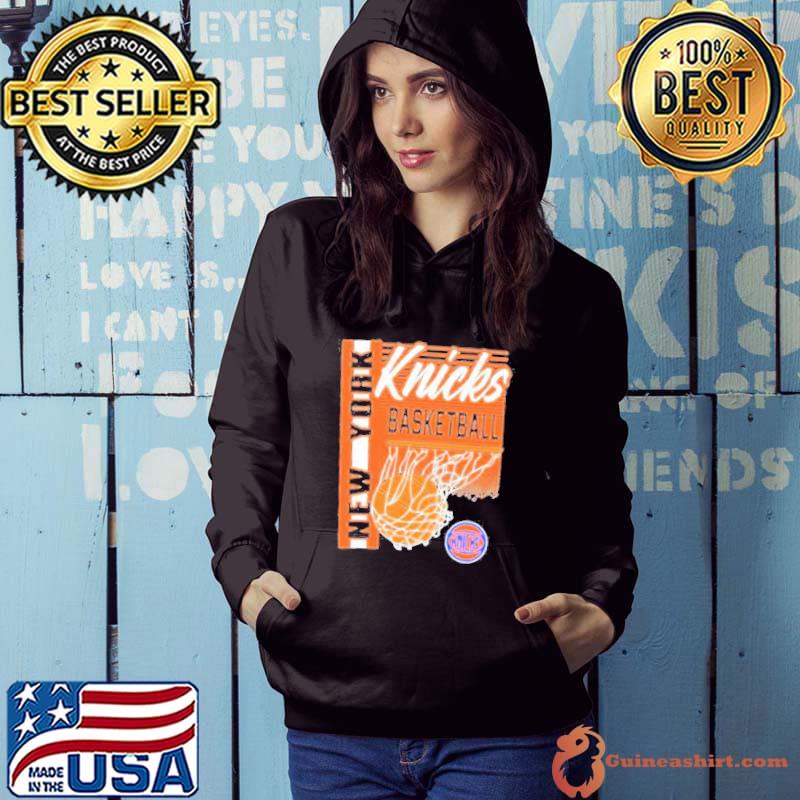 Royal new york knicks swish basketball s Hoodie