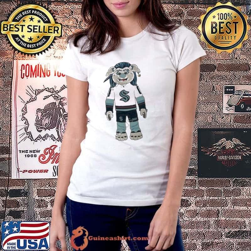 Seattle Kraken Fanatics Mascot 2023 sport shirt