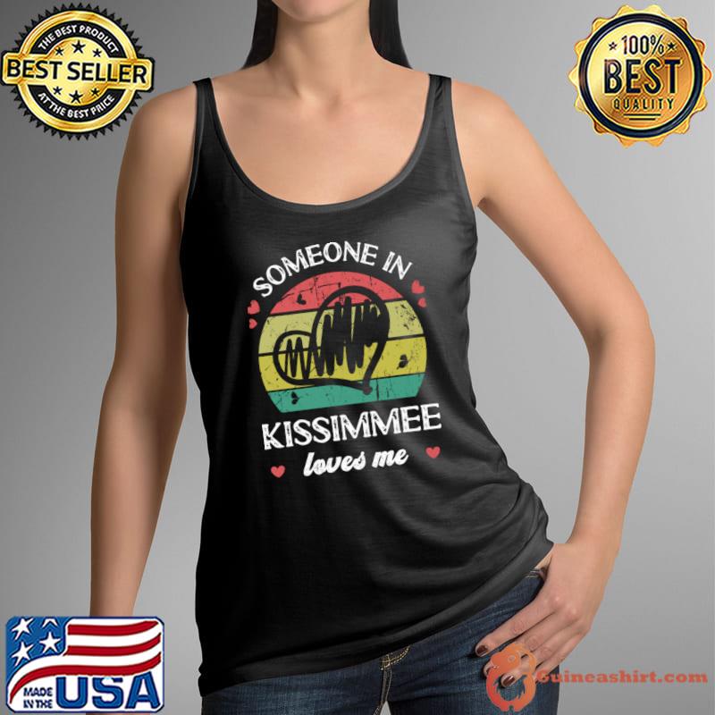 Someone In Kissimmee Loves Me Florida FL Vintage Family Travel Vacation T-Shirt Tank Top