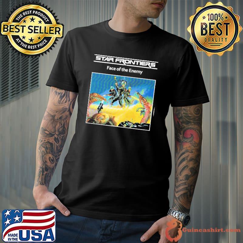 Star Frontiers face of the enemy shirt