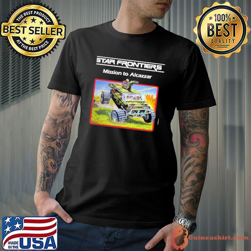 Star Frontiers mission to alcazzar shirt
