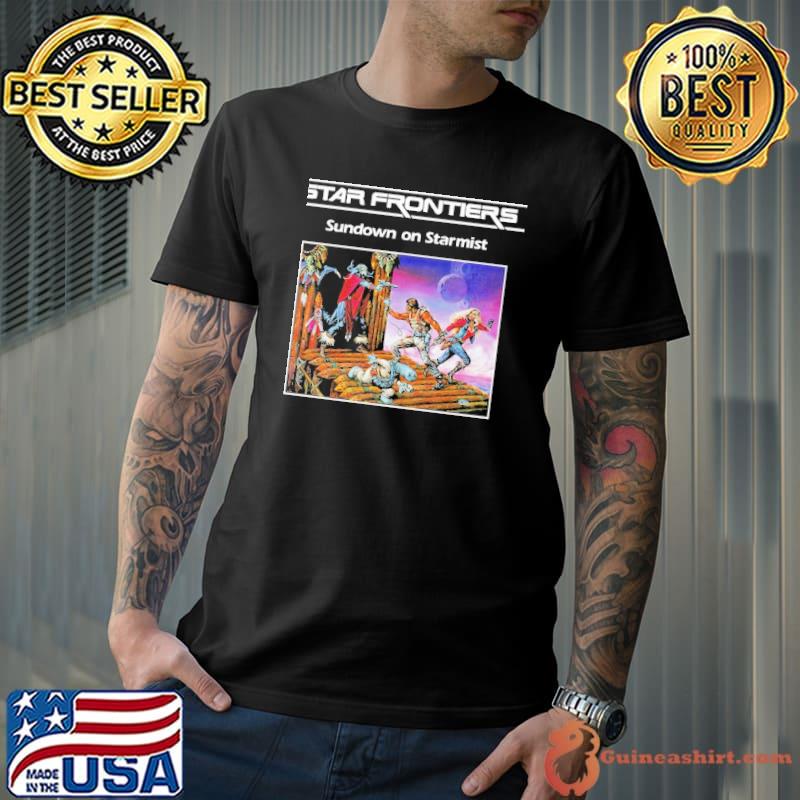 Star Frontiers sundown on starmist shirt