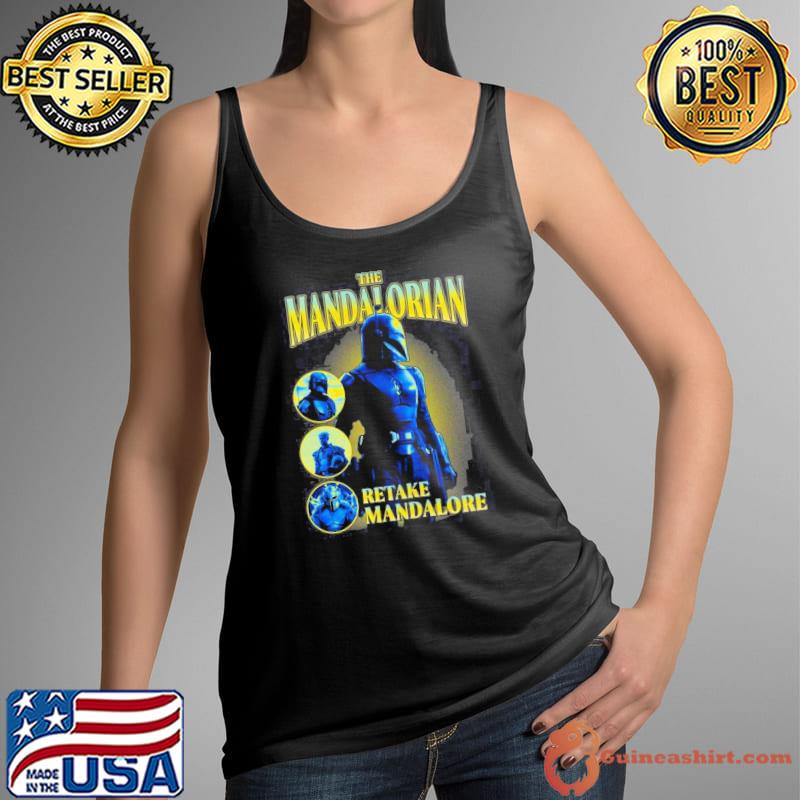 Star Wars The Mandalorian Retake Mandalore Girls T-Shirt Tank Top